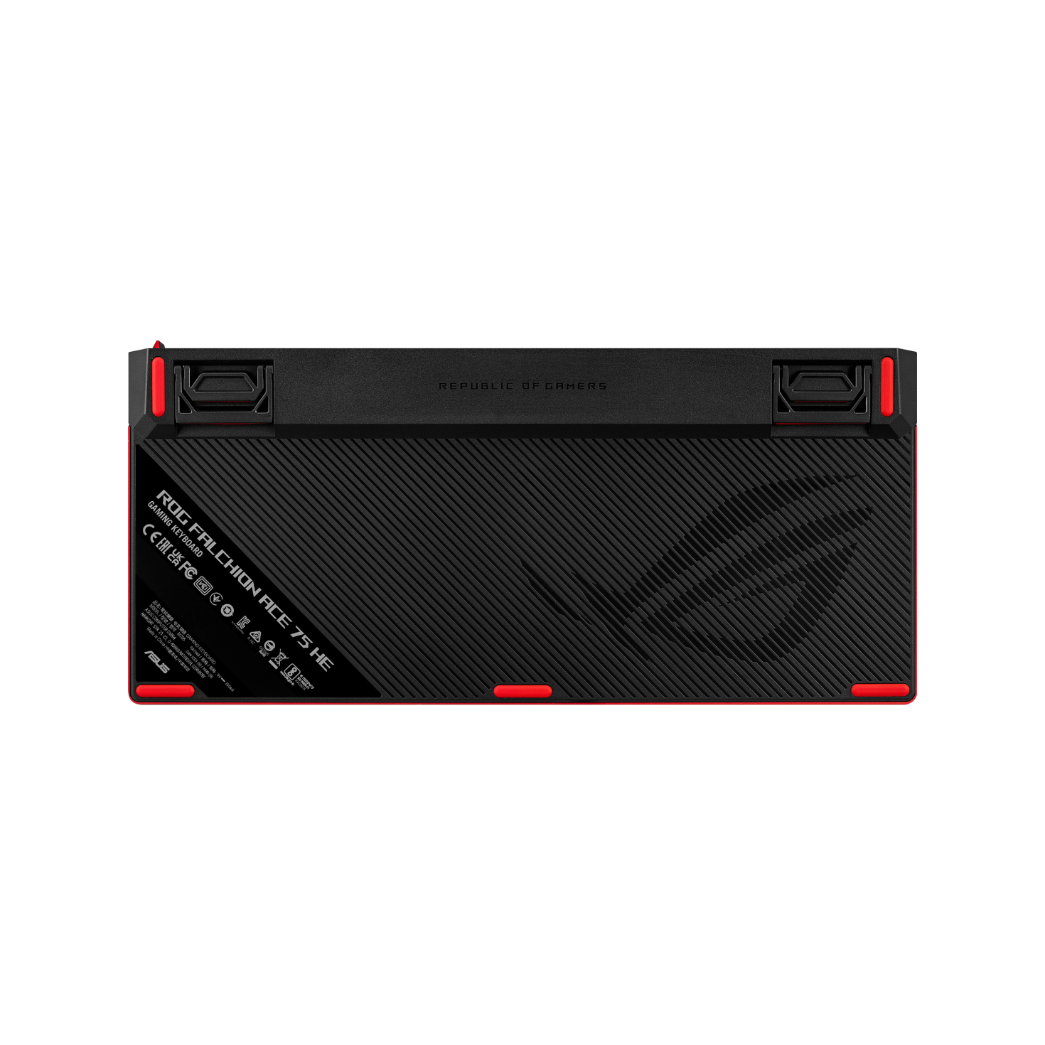 Геймърска Механична Клавиатура ASUS ROG Falchion Ace 75 HE Red - ROG HFX V2 Magnetic Switch