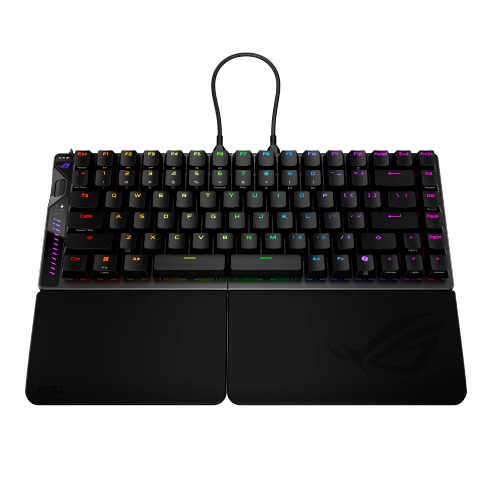 Геймърска безжична Клавиатура ASUS ROG Falcata 75% - ROG HFX V2 Magnetic Switch