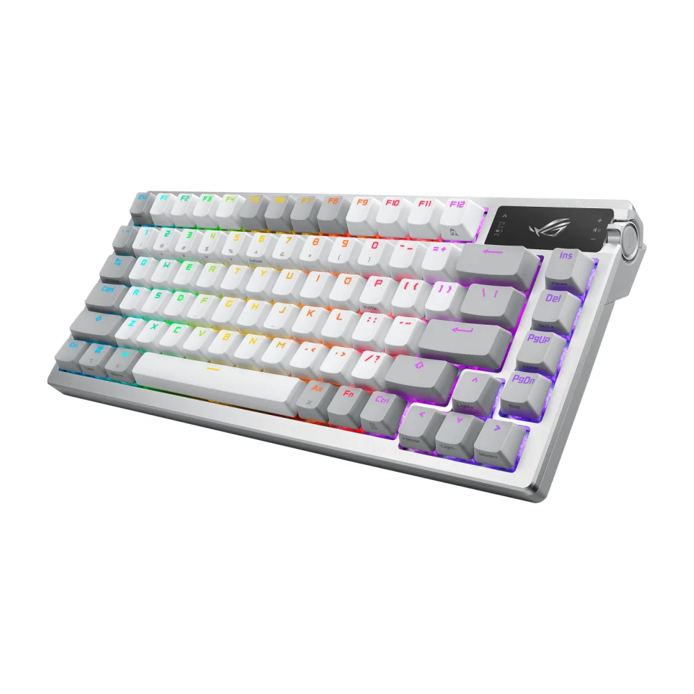 Παιχνιδιάρικο ασύρματο πληκτρολόγιο ASUS ROG Azoth - ROG NX Mechanical Switch Snow