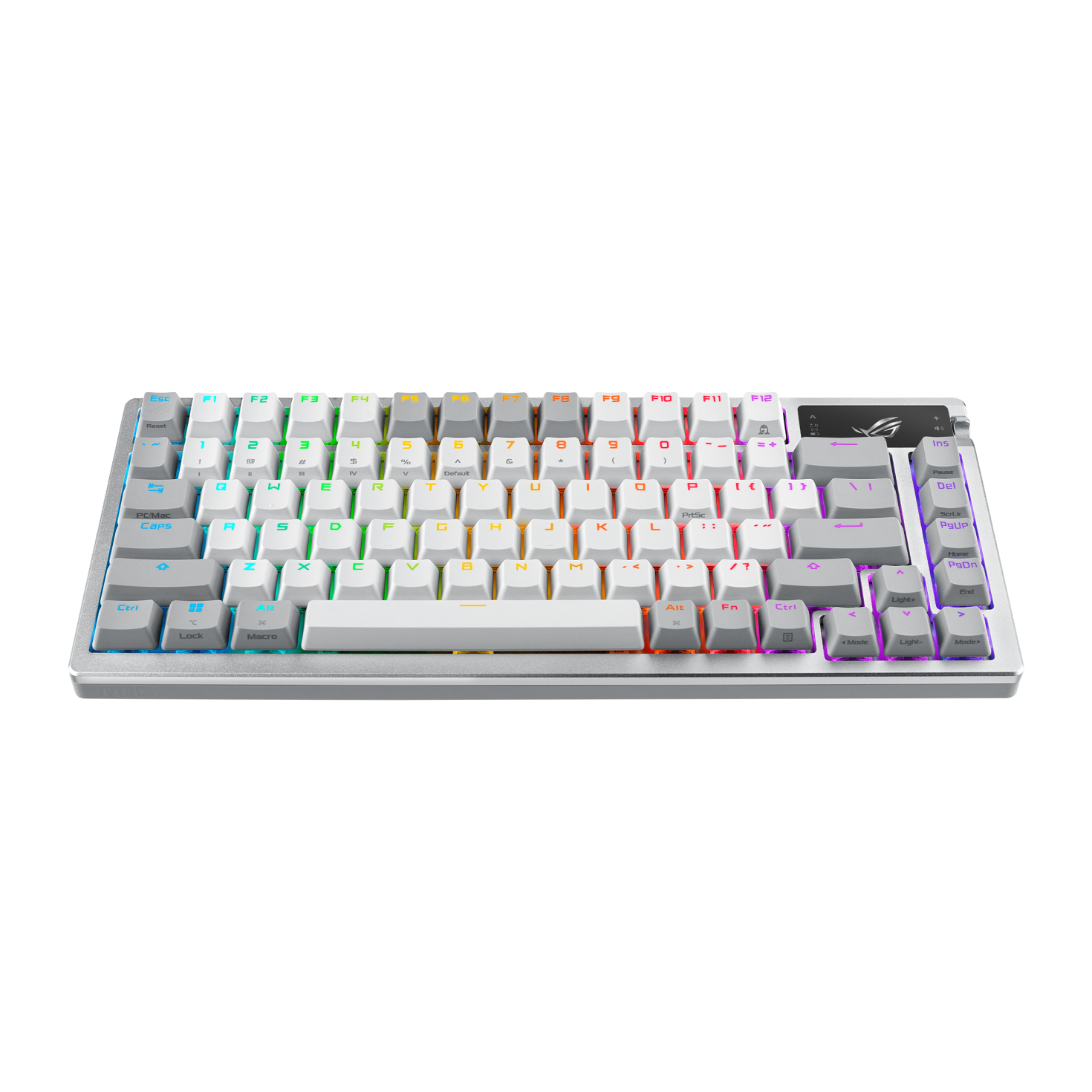 Παιχνιδιάρικο ασύρματο πληκτρολόγιο ASUS ROG Azoth - ROG NX Mechanical Switch Snow