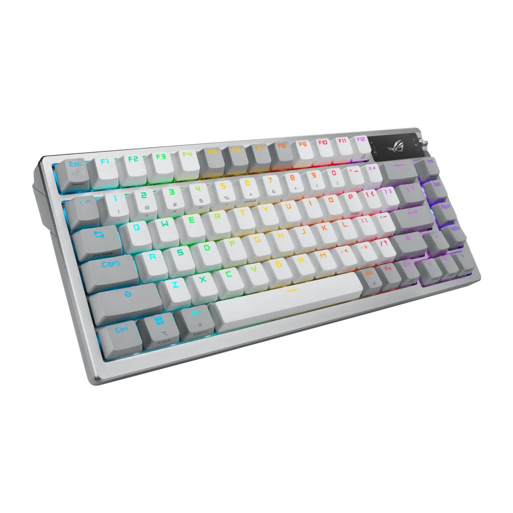 Παιχνιδιάρικο ασύρματο πληκτρολόγιο ASUS ROG Azoth - ROG NX Mechanical Switch Snow