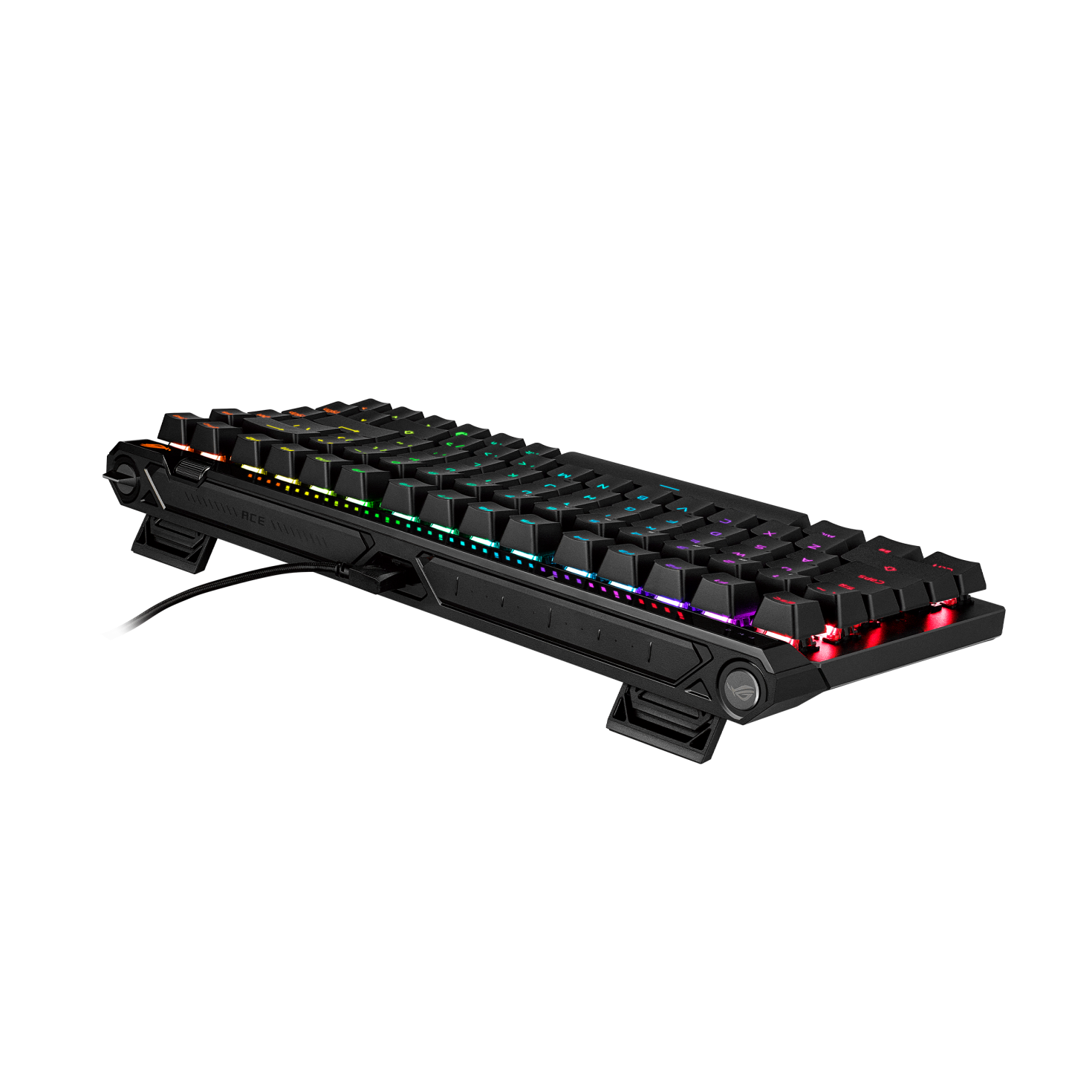Геймърска Механична Клавиатура ASUS ROG Falchion Ace 75 HE Black - ROG HFX V2 Magnetic Switch