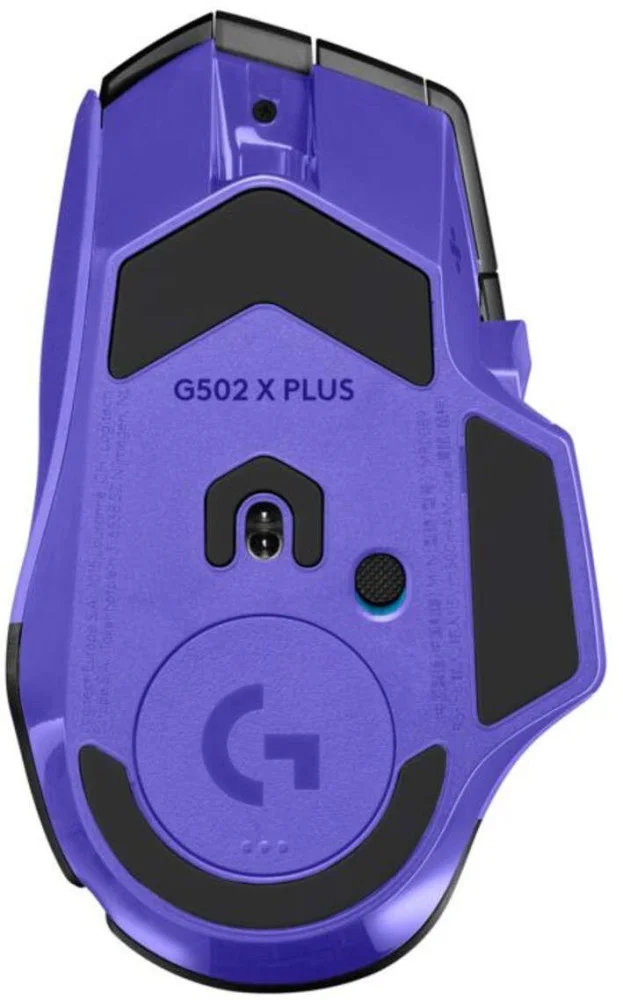 Геймърска безжична мишка Logitech G502 X Plus Lightsync RGB - Dark Lilac