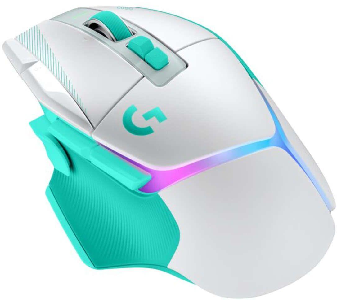 Игровая беспроводная мышь Logitech G502 X Plus Lightsync RGB - Mint