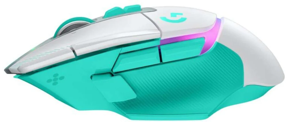 Игровая беспроводная мышь Logitech G502 X Plus Lightsync RGB - Mint