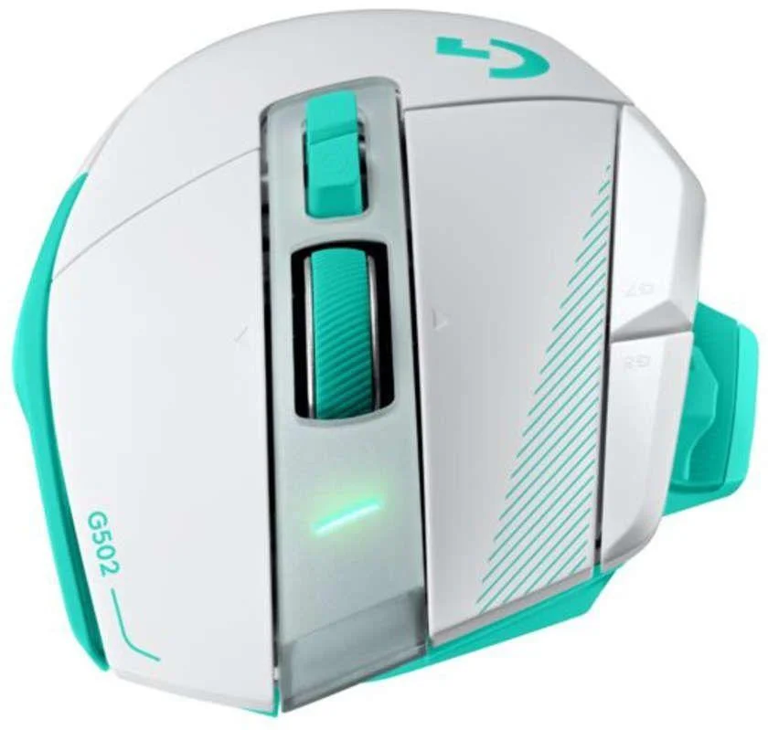 Игровая беспроводная мышь Logitech G502 X Plus Lightsync RGB - Mint
