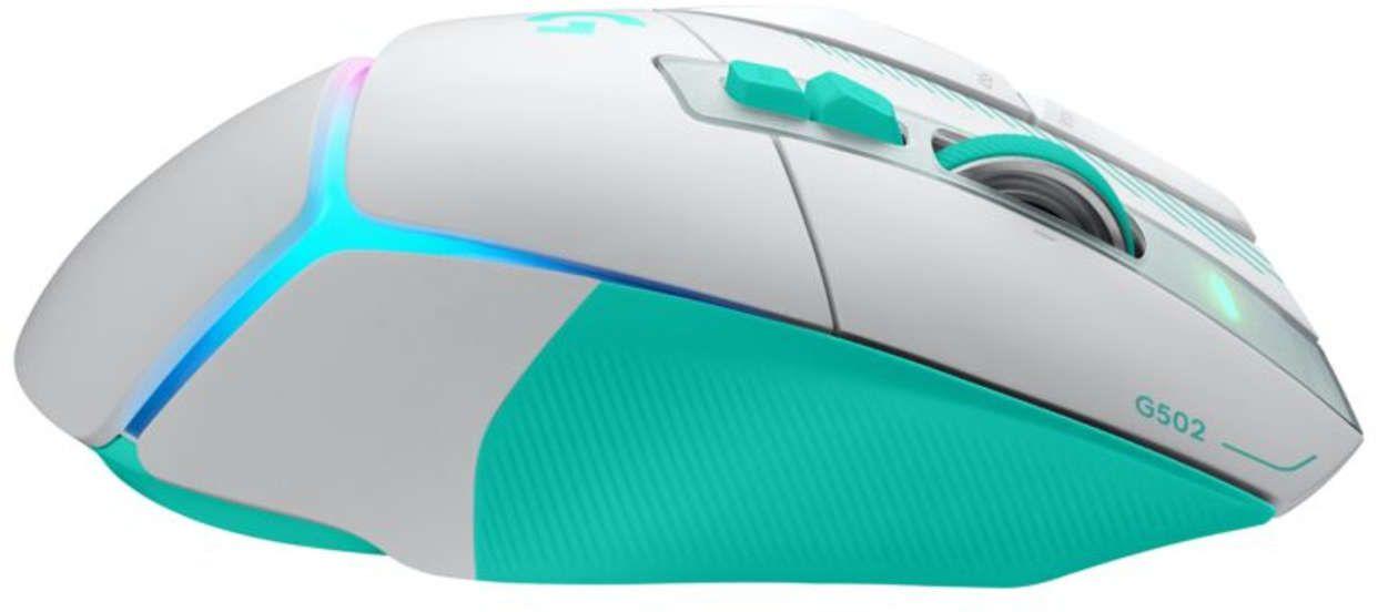 Игровая беспроводная мышь Logitech G502 X Plus Lightsync RGB - Mint