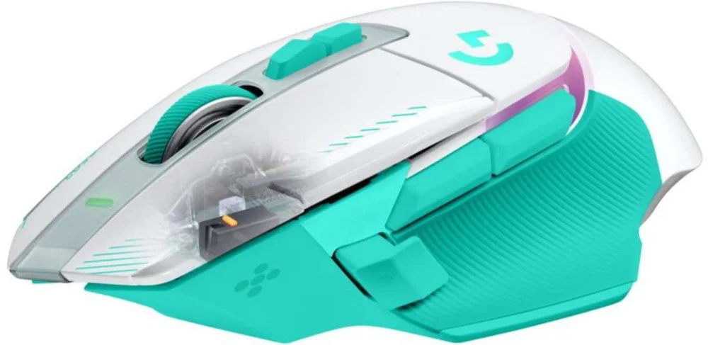 Игровая беспроводная мышь Logitech G502 X Plus Lightsync RGB - Mint