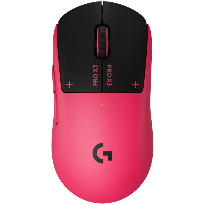 Геймерська мишка Logitech G Pro X3 Superstrike - Magenta Eclipse