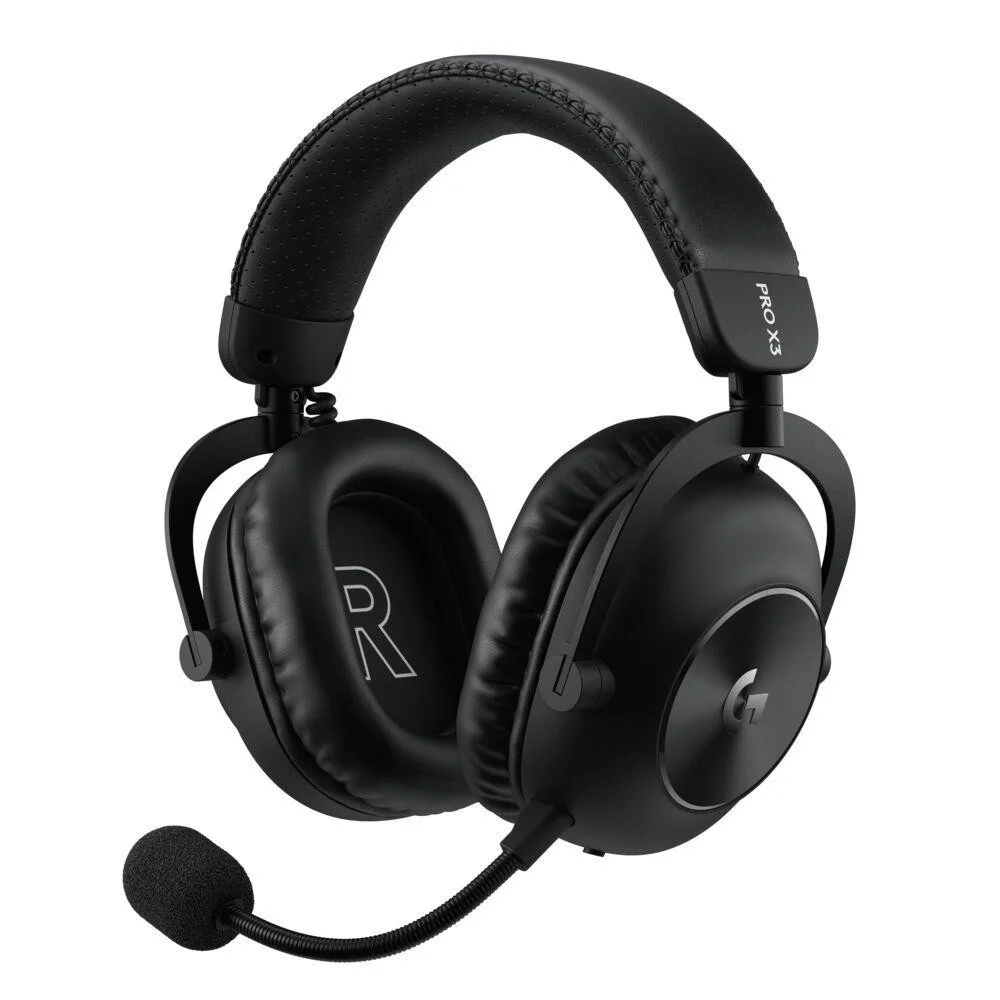 Безжични Геймърски слушалки Logitech PRO X3 Lightspeed - Черни