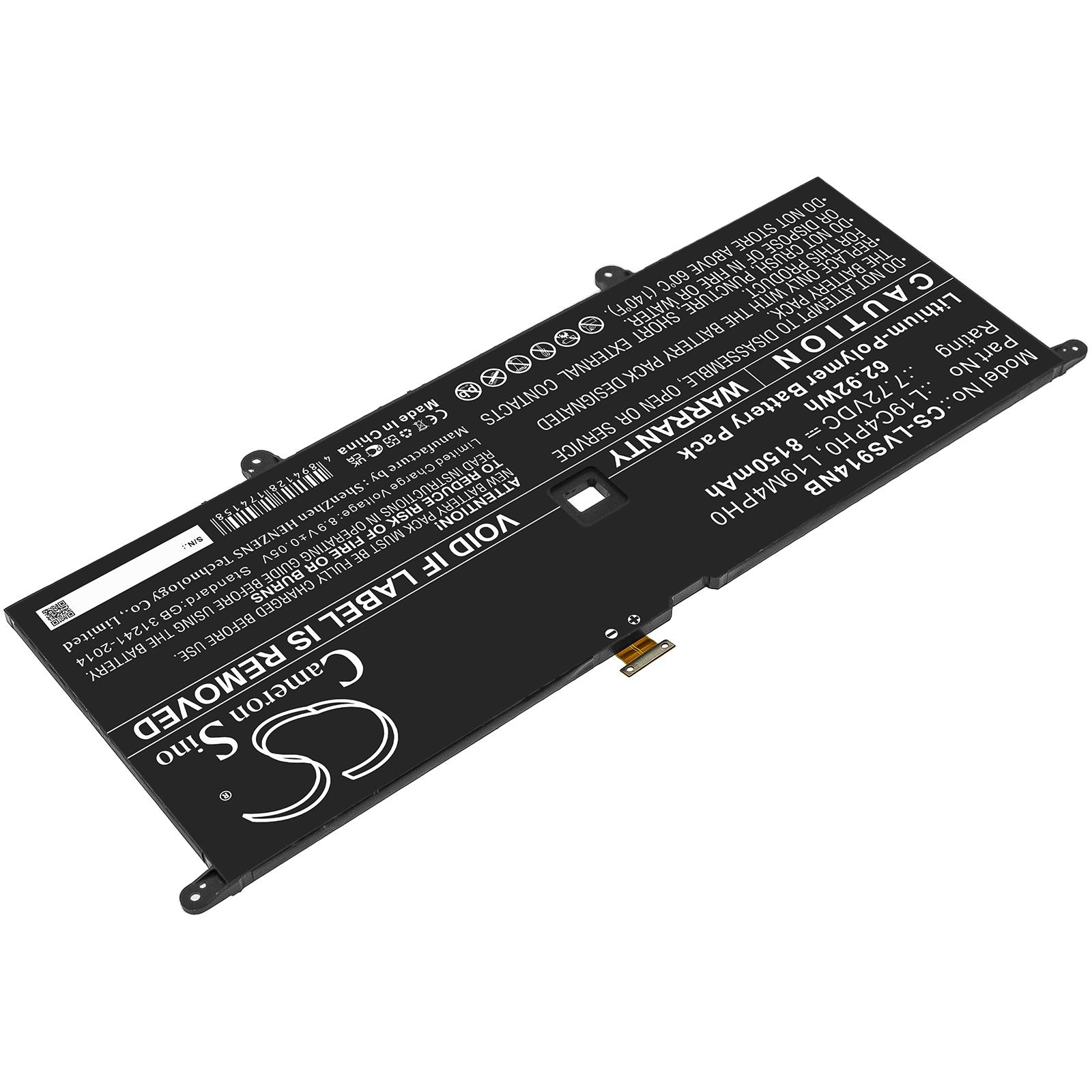 Batería para portátil LENOVO Yoga Slim 9 14ITL5 82D10000UK L19C4PH0 LiPo 7.72V 8150mAh CAMERON SINO