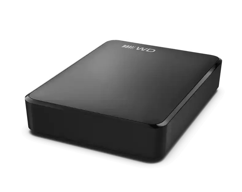 External hard drive Western Digital Elements Portable, 2TB, 2.5" - USB-C