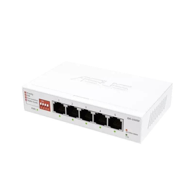 Суич ASUS QG-U1050 5-Port 5 x 2.5Gbps ports