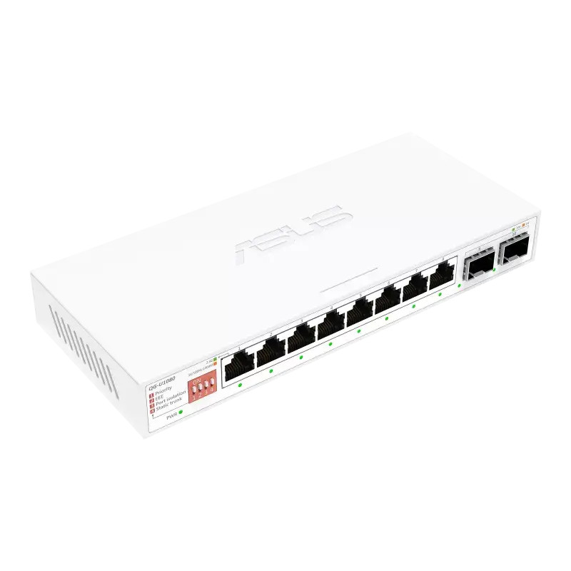 Суич ASUS QG-U1080 8-Port 8 x 2.5Gbps ports