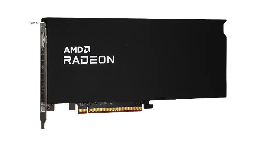Video card PowerColor Radeon AI PRO R9600D 32GB GDDR6 - PC-VC-R9600D-32GB-P