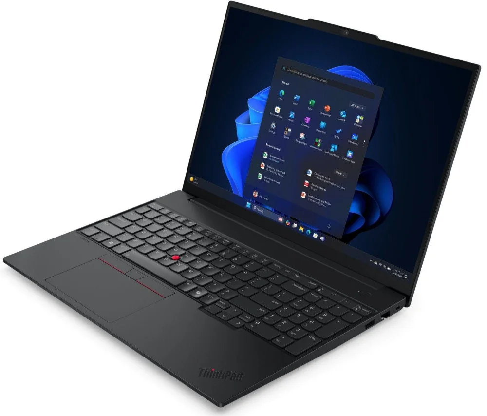 Laptop Lenovo ThinkPad E16 G3 - 16" IPS WUXGA (1920x1200), Intel Core Ultra 7 255H, 16C (up to 5.1GHz, 24MB), 32GB DDR5-5600, 1TB SSD