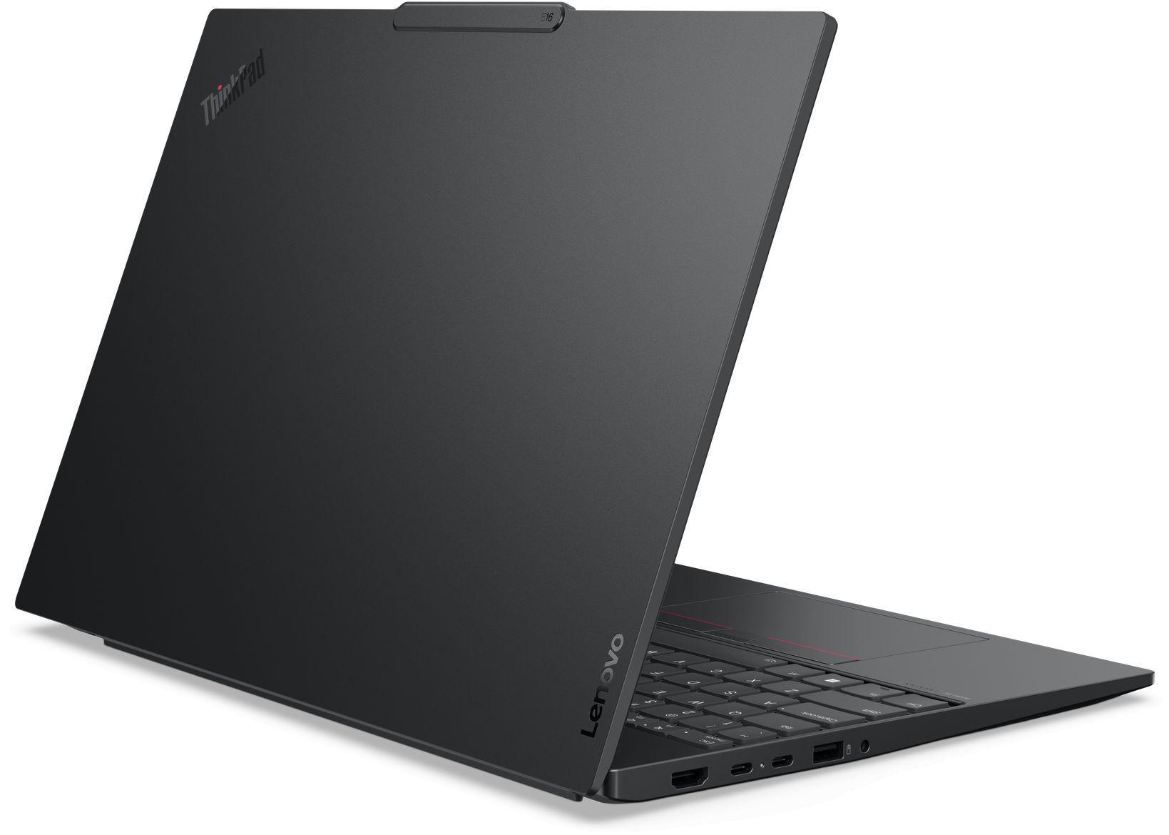 Laptop Lenovo ThinkPad E16 G3 - 16" IPS WUXGA (1920x1200), Intel Core Ultra 7 255H, 16C (up to 5.1GHz, 24MB), 32GB DDR5-5600, 1TB SSD