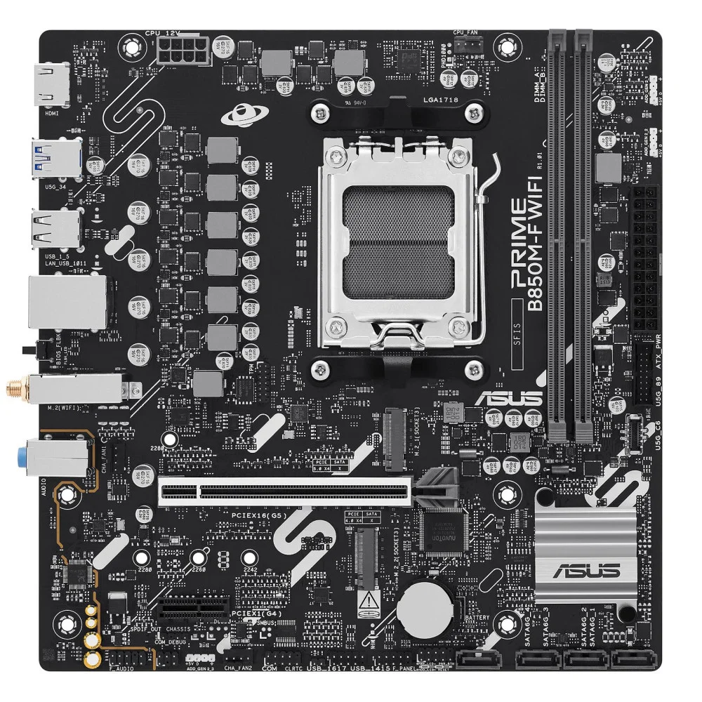 Дънна платка ASUS PRIME B850M-F WIFI socket AM5