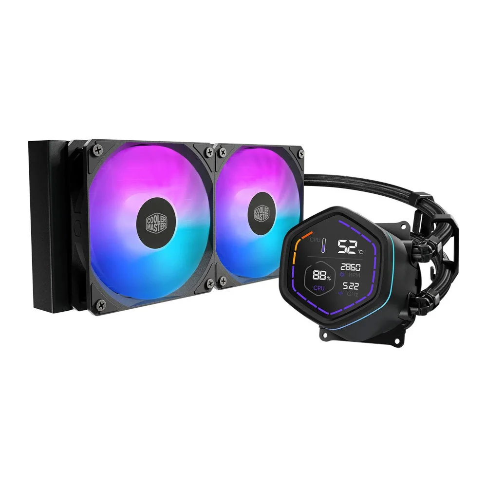 Охладител за процесор Cooler Master MASTERLIQUID CORE NEX DIGITAL 240 - Black