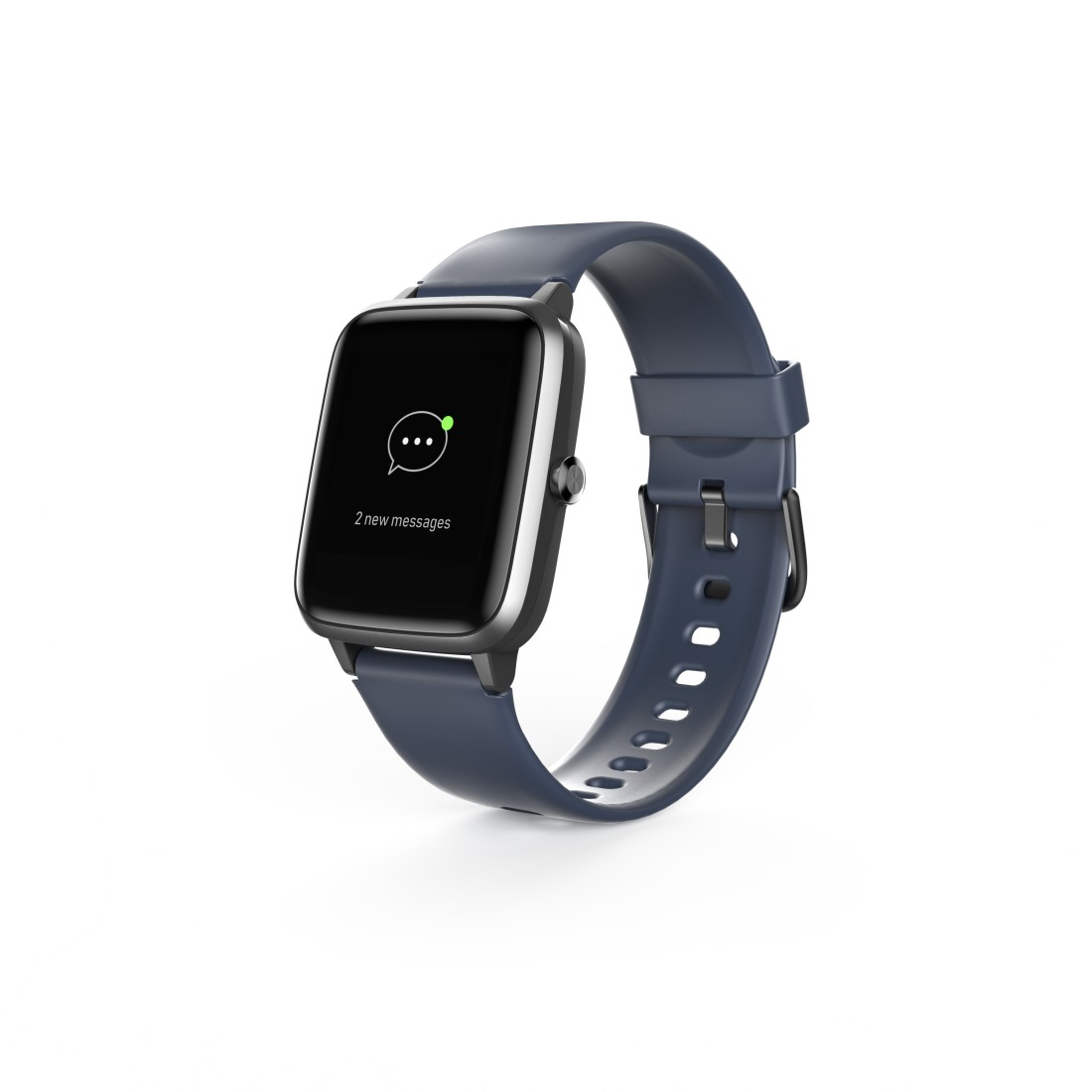 Смарт часовник Hama Fit Watch 4900, 1.3", Пулс, Пидометър, Калории, Водоустойчив, Черен