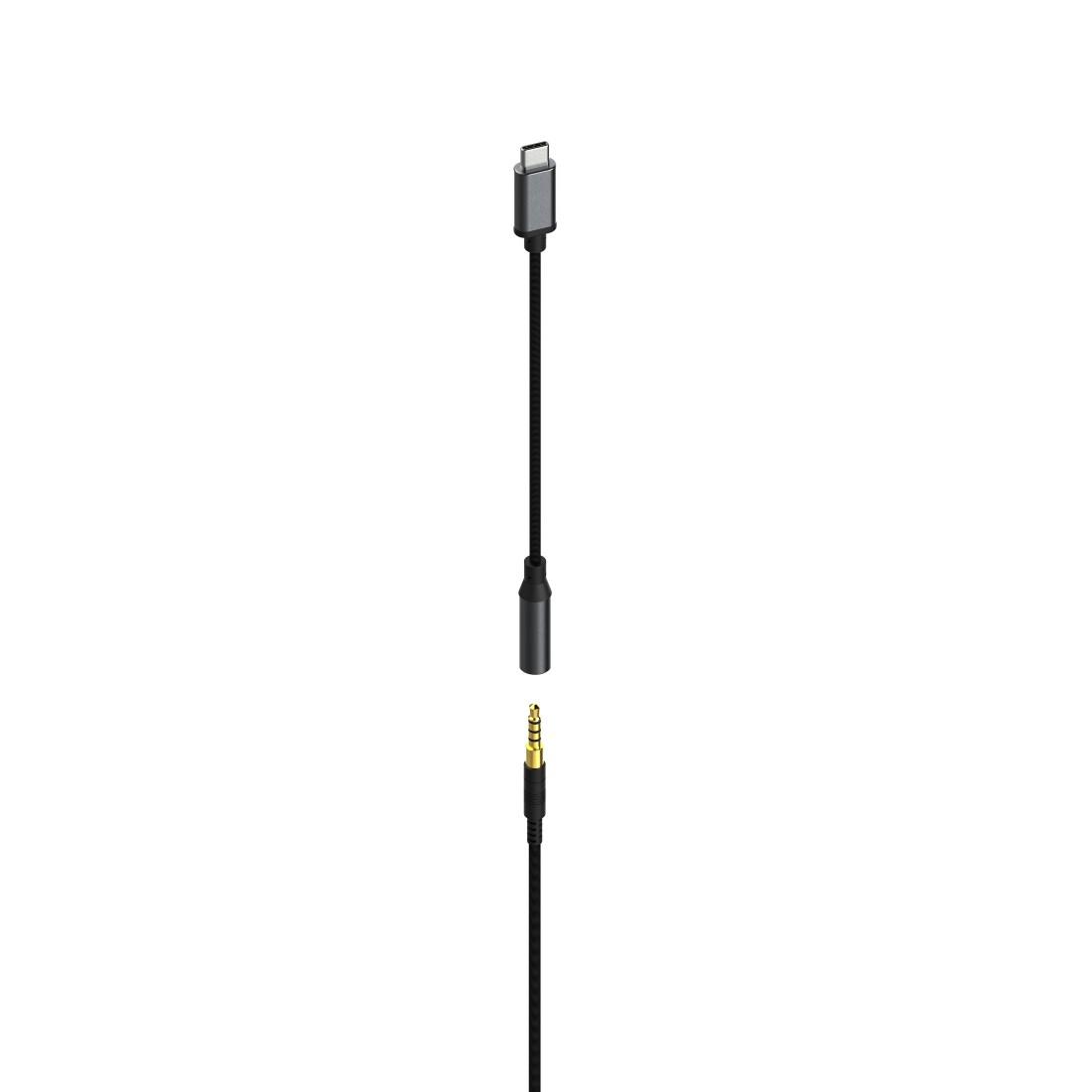 HAMA Слушалки с микрофон „CHS-200“, USB-C / 3.5mm жак, кабел 2 м