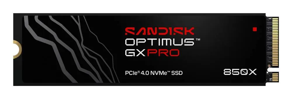 Диск SSD SanDisk Optimus GX PRO 850X 2TB M.2 2280 NVMe PCIe Gen 4.0 TLC 3D NAND - SDSP81200TAN-000E0
