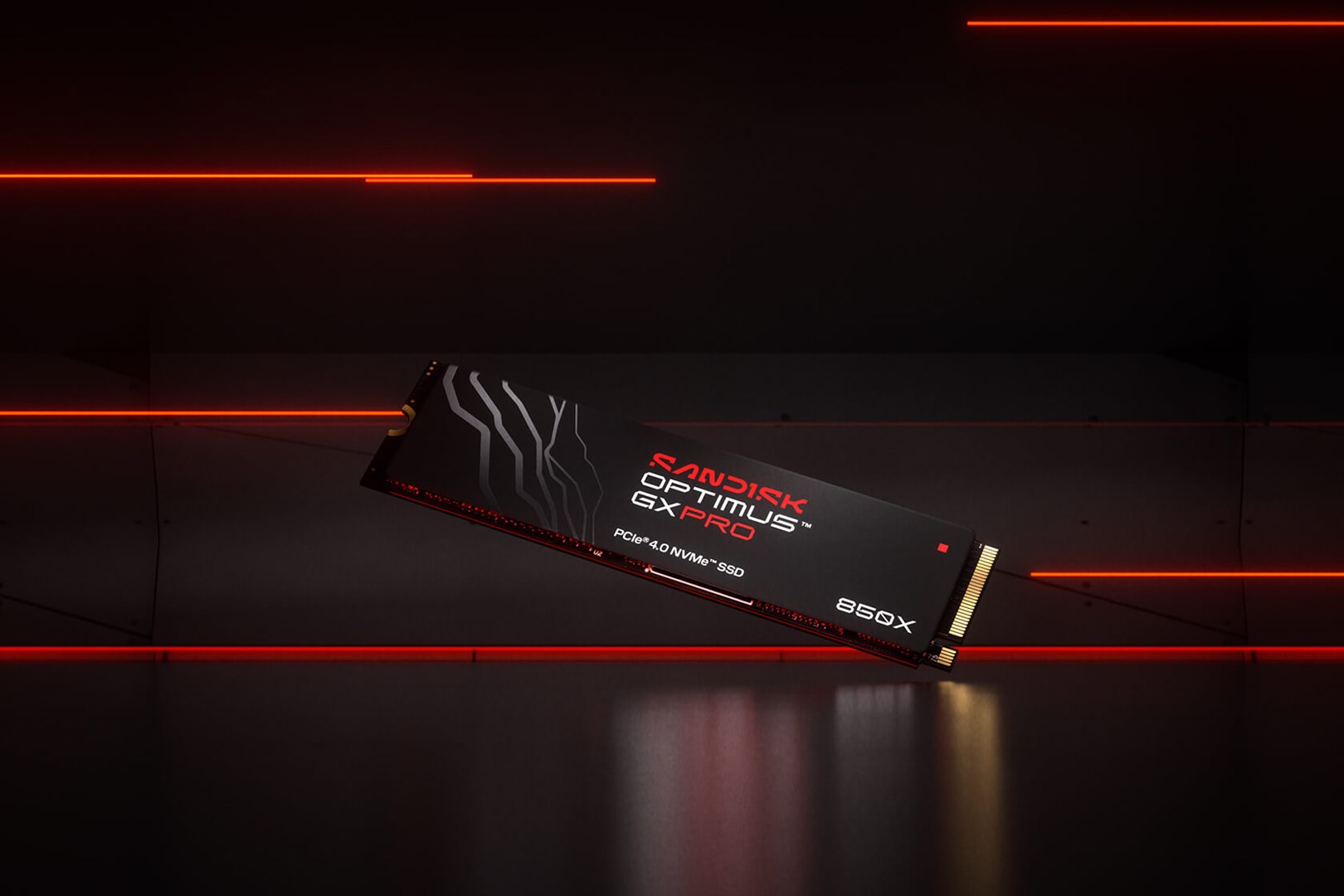 Диск SSD SanDisk Optimus GX PRO 850X 2TB M.2 2280 NVMe PCIe Gen 4.0 TLC 3D NAND - SDSP81200TAN-000E0