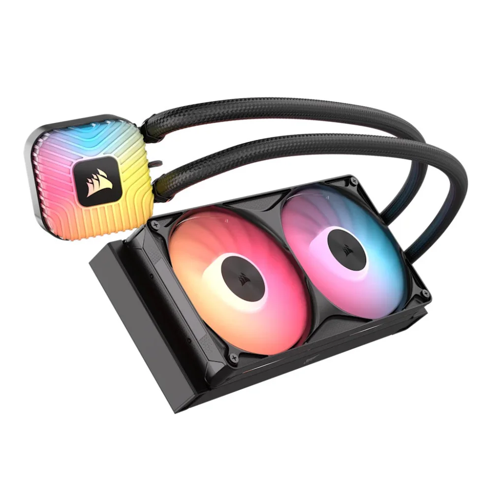 Водно охлаждане Corsair NAUTILUS II 240 RS ARGB, 240mm Radiator, Liquid CPU Cooler - CW-9061047-WW