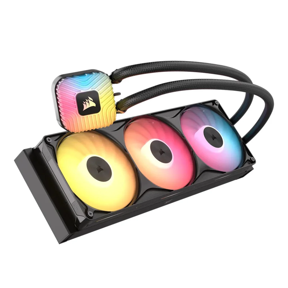 Водно охлаждане Corsair NAUTILUS II 360 RS ARGB, 360mm Radiator, Liquid CPU Cooler - CW-9061049-WW