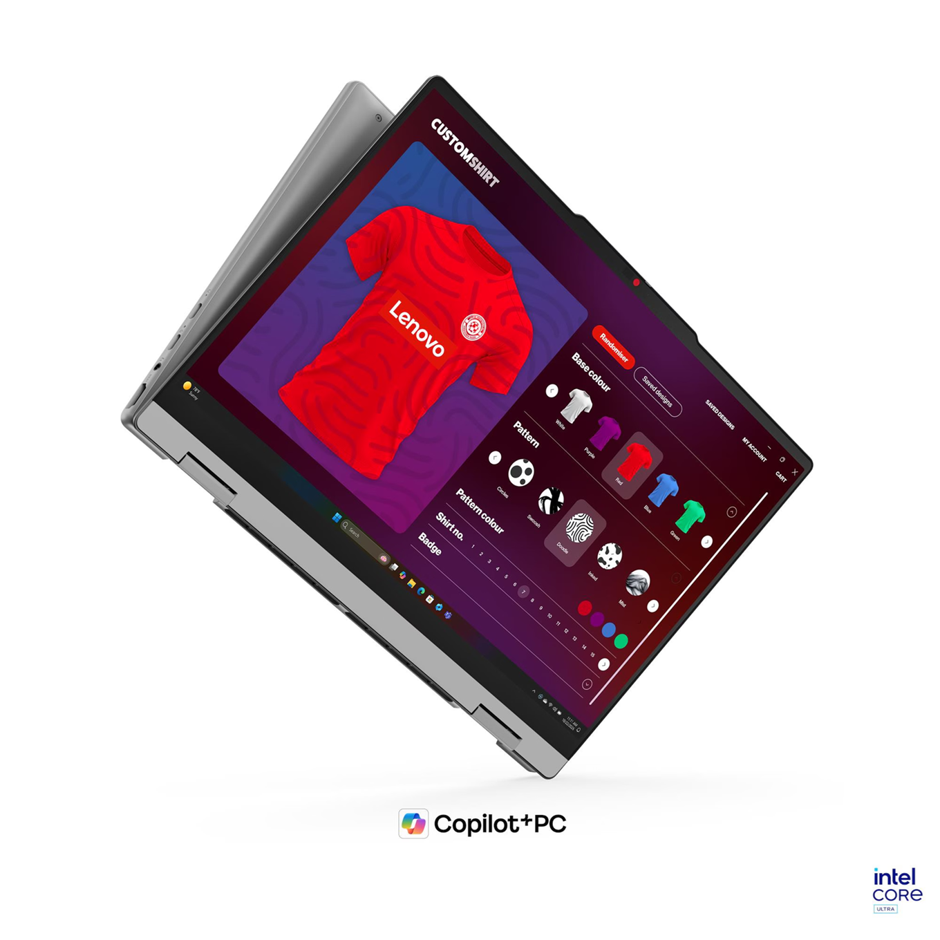 Лаптоп Lenovo IdeaPad 5 2in1, Intel Core Ultra 7 355 8C/8T, 32GB DDR5 RAM, Intel Graphics, 14" IPS 1920x1200 Display - 83UG003SBM