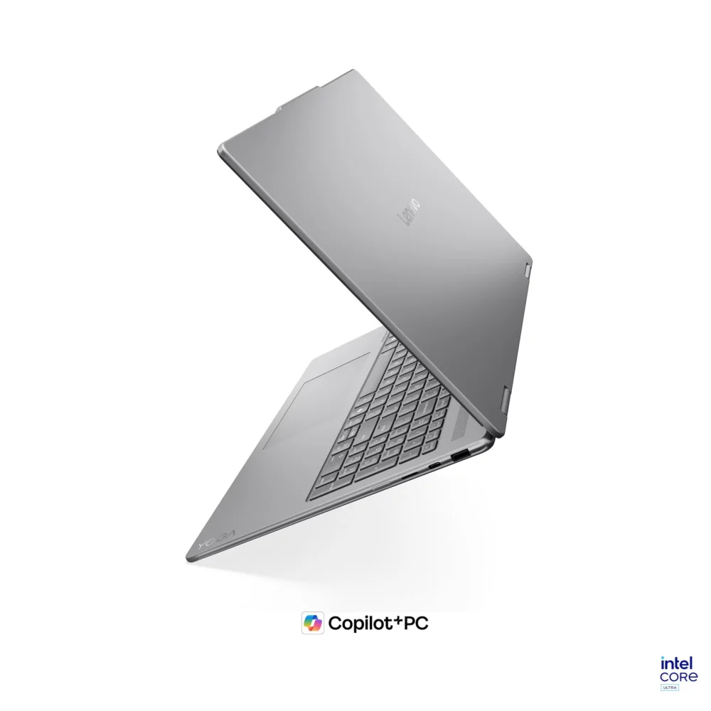Лаптоп Lenovo Yoga 7 2in1, 16" OLED Touch, Intel Core Ultra 7 355 8C/8T, 24GB RAM DDR5, Intel Graphics, Wi-Fi 7 - 83TE000XBM