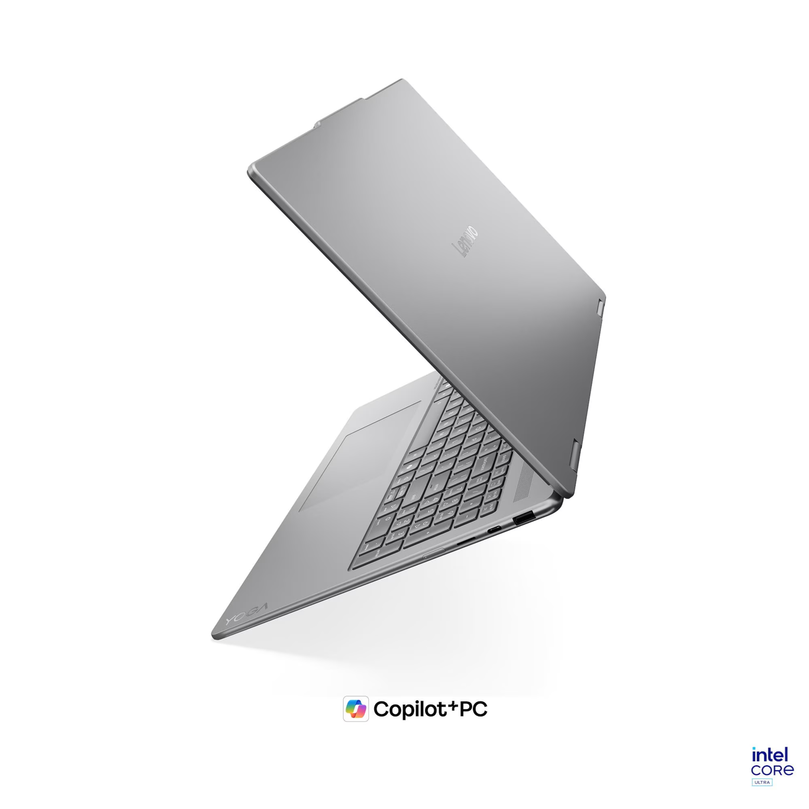 Лаптоп Lenovo Yoga 7 2in1, 16" OLED Touch, Intel Core Ultra 7 355 8C/8T, 24GB RAM DDR5, Intel Graphics, Wi-Fi 7 - 83TE000XBM