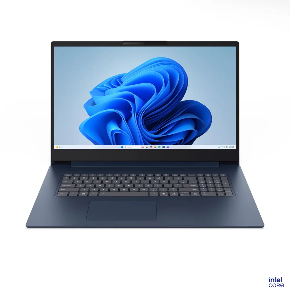 Лаптоп Lenovo IdeaPad Slim 3 17IWC11, Intel Core 5 315 (1.4/4.4GHz, 6M), 16GB DDR5, 17.3" IPS Full HD, 512GB SSD M.2, Intel Graphics 2 Xe3 - 83VS0049BM