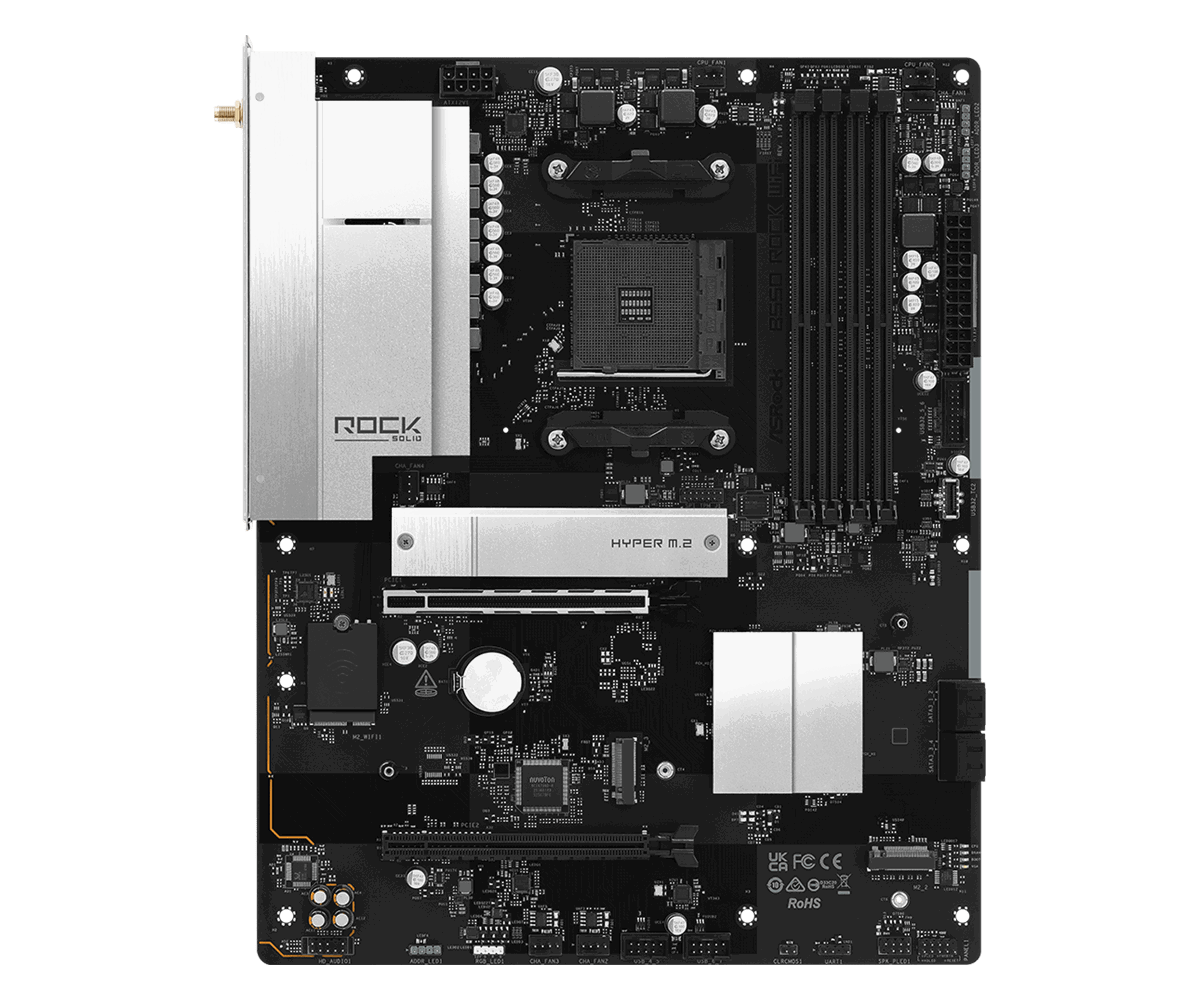 Motherboard ASRock B550 Rock WiFi AM4