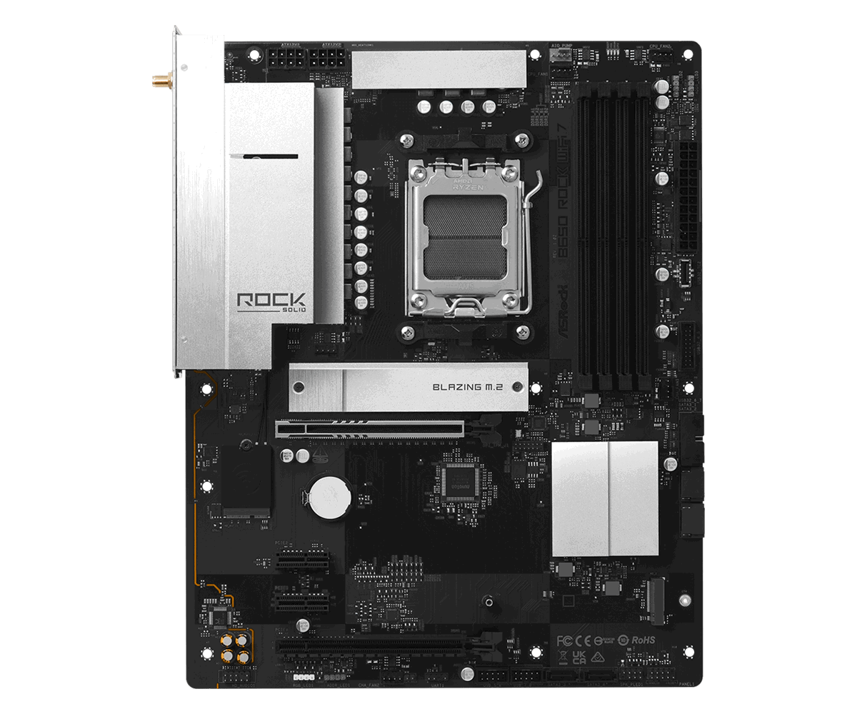 Дънна платка ASROCK B650 ROCK WIFI7 AM5