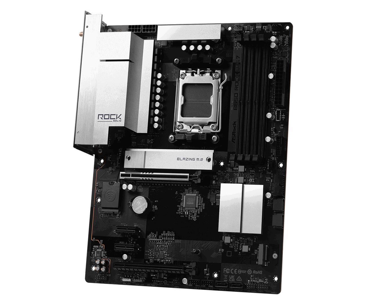 Дънна платка ASROCK B650 ROCK WIFI7 AM5