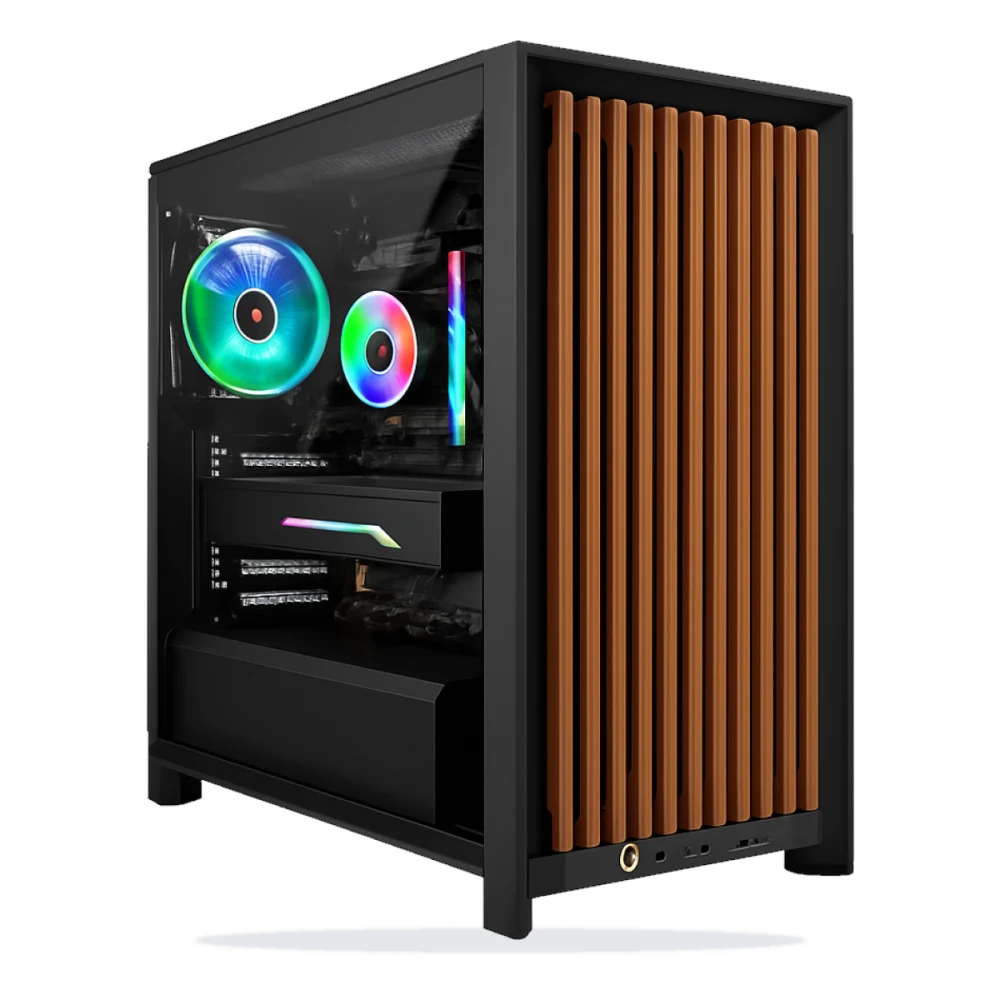 G.BUILD Ghost 1440p Ultra · RTX 5070 Ti 16GB · AMD Ryzen 7 7800X3D Box · 32GB DDR5 · 2TB · Powered by MSI