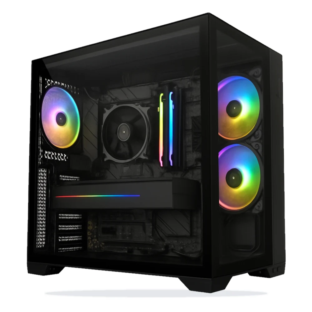 G.BUILD Ghost 1440p · RX 9070 XT 16GB · AMD Ryzen 7 7800X3D Box · 32GB DDR5 · 1TB