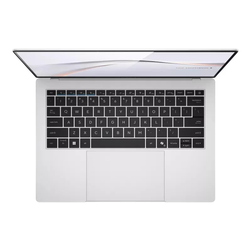Portátil Asus ExpertBook A7, A7406CMA-U90290, Intel 7 350 hasta 4.8 GHz, 6 Núcleos, 6 Hilos, 14" OLED, WQXGA +(2800x 1800), 120Hz, DDR5X 16GB, 512 GB M.2 G4, Wi-Fi 6E, Bluetooth 5.4,VGA,HDMI, Sin SO, Lunar Silver - 90NX0AS3-M00AA0
