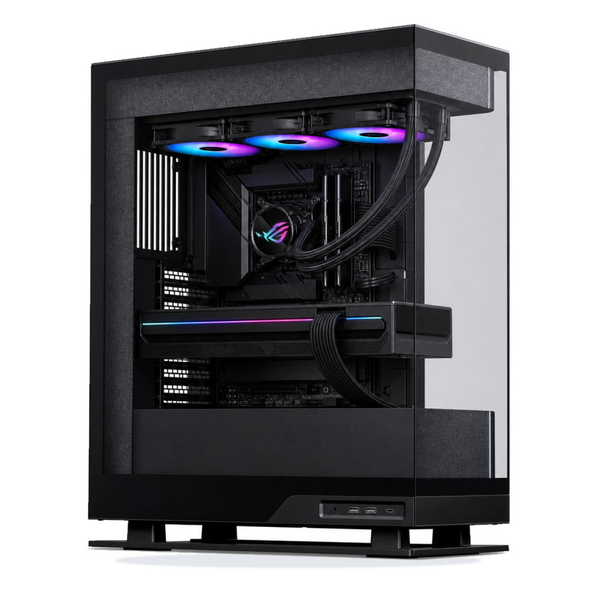 G.BUILD Apex 4K · RTX 5080 16GB · Intel Core Ultra 9 285K · 64GB DDR5 · 2TB · Powered by ASUS
