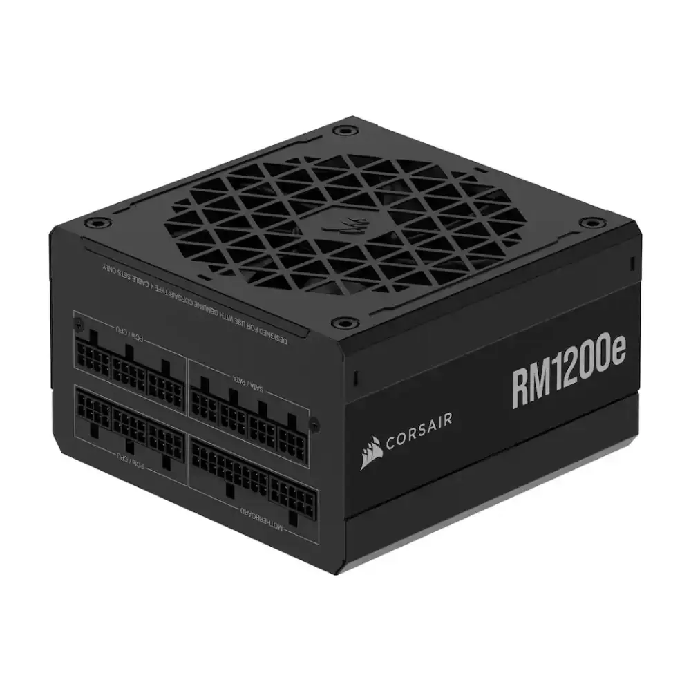 Захранване Corsair RM1200e (1200W) 80 Plus Gold ATX 3.1, PCIe 5.1 PSU - CP-9020316-EU