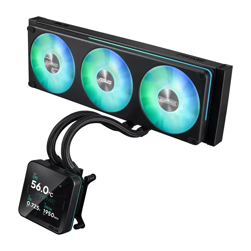 Охладител ASUS Prime SLC II 360 ARGB LCD LGA 1851 - ASUS-FAN-P-SLC-II-360-LCD