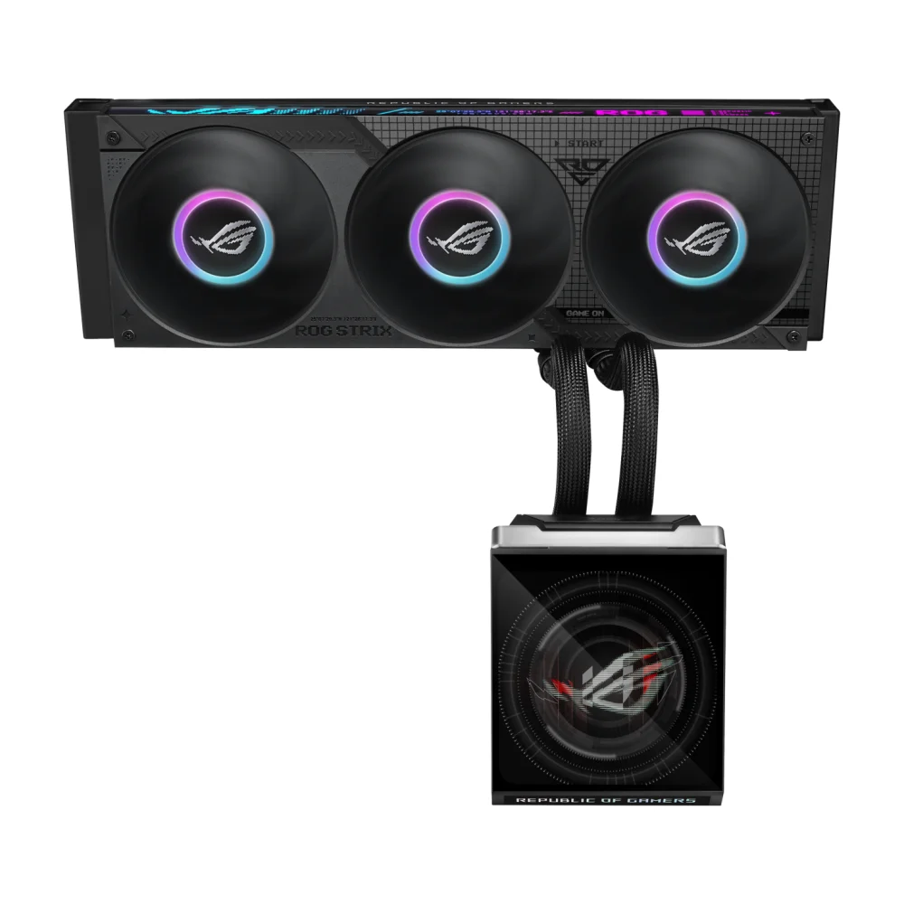 Охладител ASUS ROG Strix SLC IV 360 ARGB LCD LGA 1700 - ASUS-FAN-ROG-SLC-IV-360-B