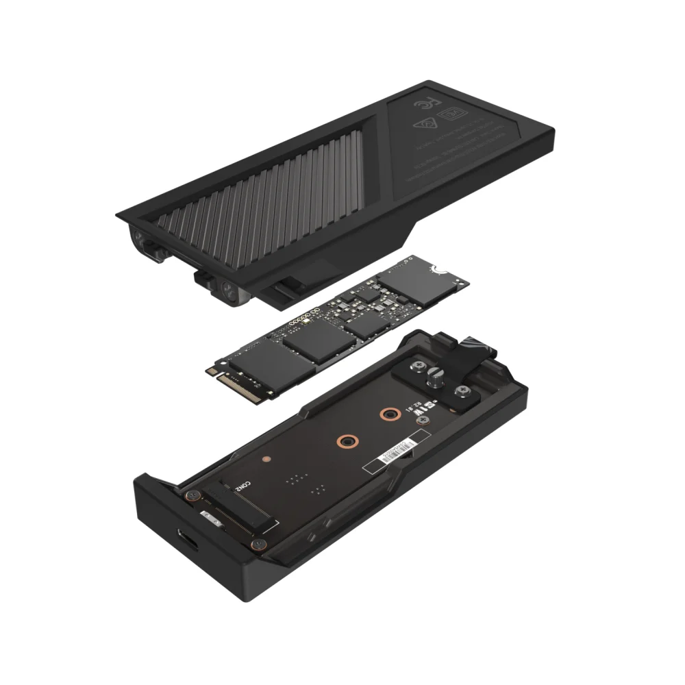 Корпус ASUS ROG Strix Aiolos Внешний корпус USB Type C M.2 SSD - ASUS-SSD-CAGE-ROG-AIOLOS
