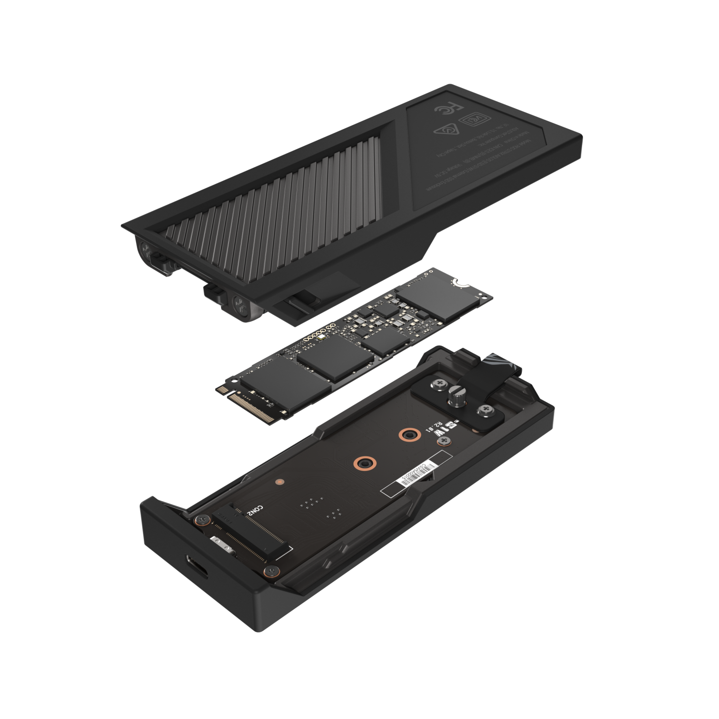 Корпус ASUS ROG Strix Aiolos Внешний корпус USB Type C M.2 SSD - ASUS-SSD-CAGE-ROG-AIOLOS