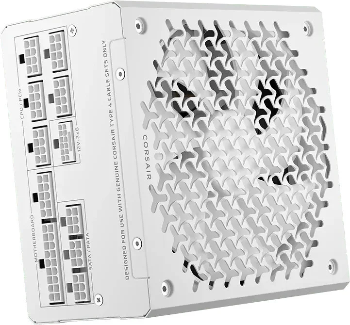 Захранващ блок Corsair RM1200e White 1200W 80+ Platinum ATX 3.1, Fully Modular