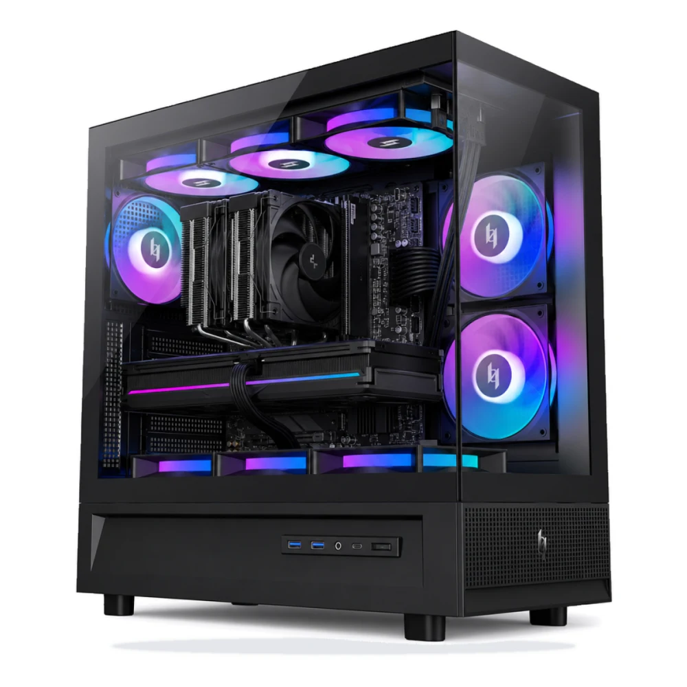 G.BUILD Spectre 1080p · RTX 5050 8GB · AMD Ryzen 7 5700 tray · 16GB DDR4 · 500GB