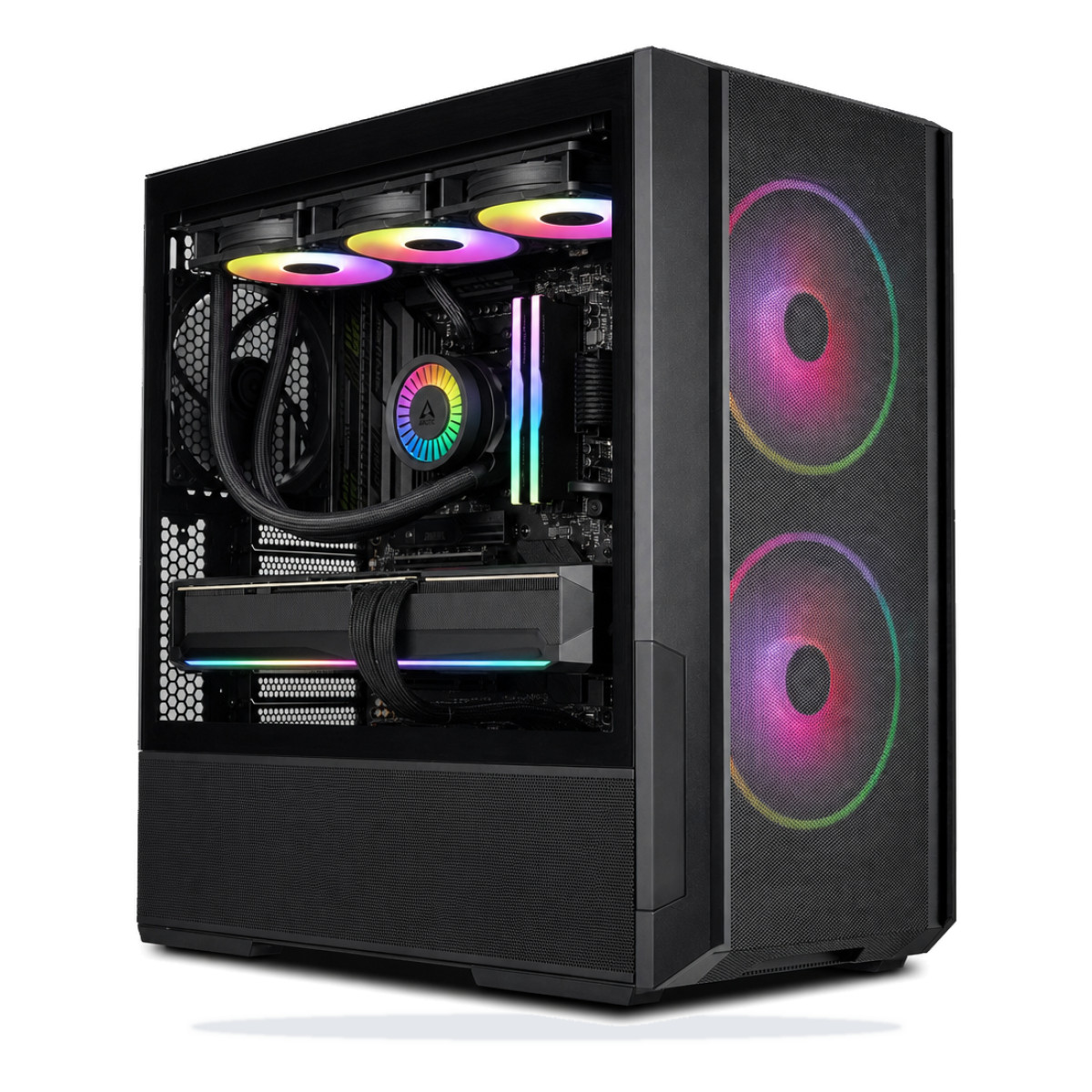 G.BUILD Reaper 4K · RTX 5080 16GB · AMD Ryzen 7 7800X3D Tray · 32GB DDR5 · 1TB