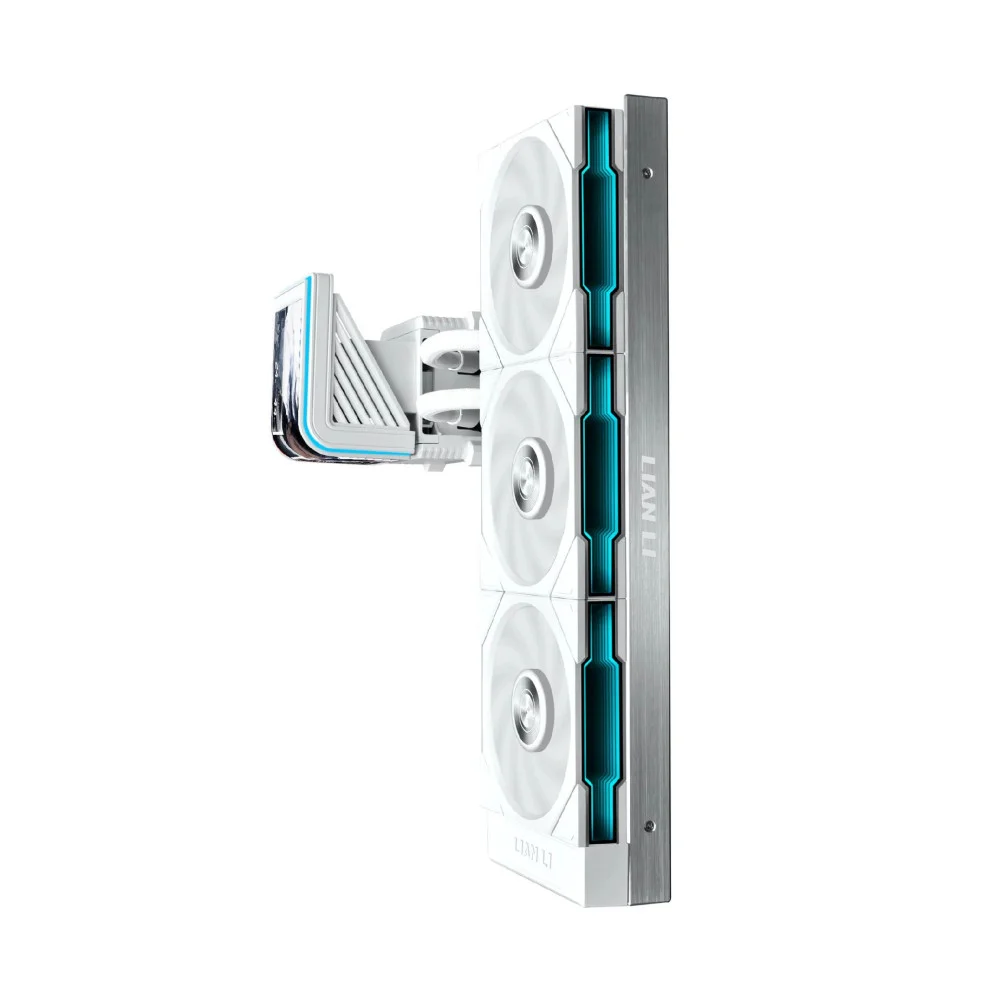 Lian Li водно охлаждане Water Cooling HydroShift II OLED Curved 360 TL - White