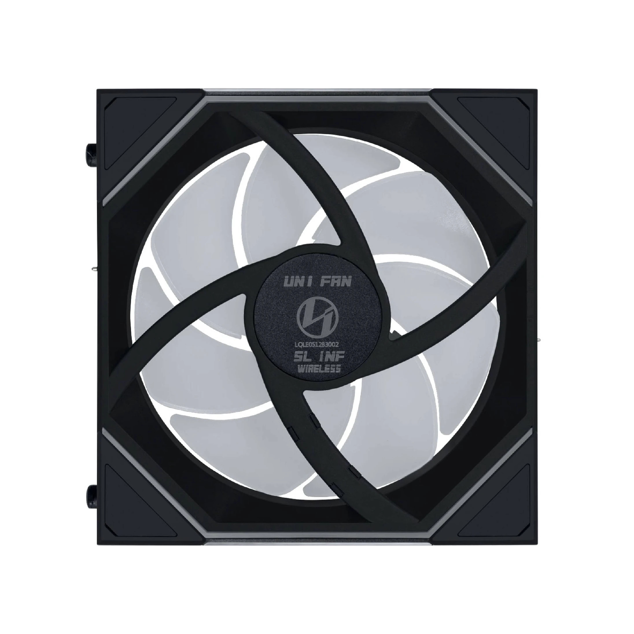 Ventilator Lian Li Fan 120mm - UNI FAN SL-INF Wireless - 120mm Reverse Blade - Negru